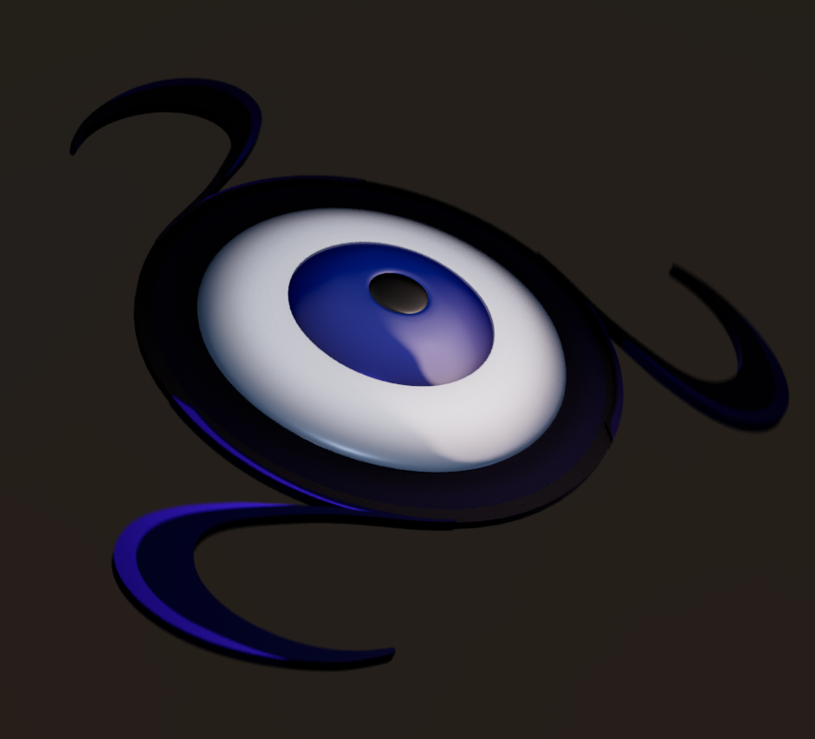 Evil eye logo